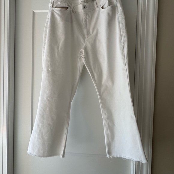 J. Jill White Wide-Leg Pants size 14 - Picture 1 of 3